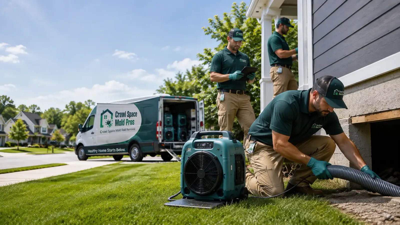 Crawl Space Mold Removal in Inchelium, WA